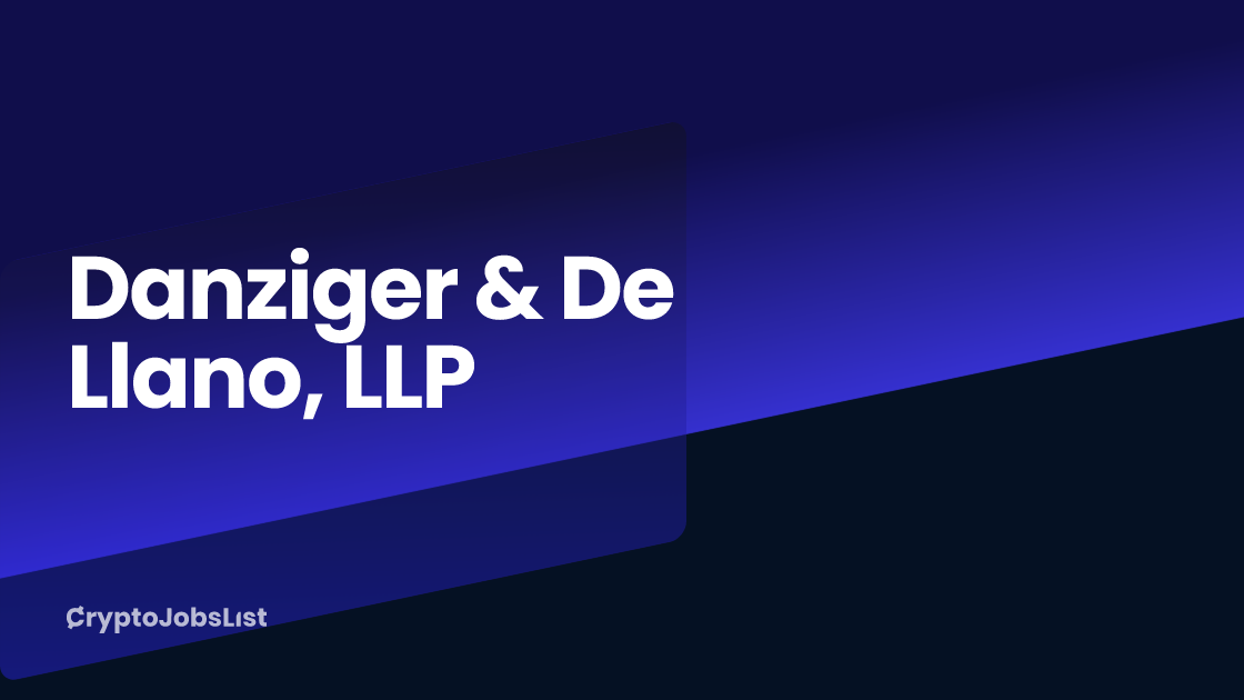 Danziger & De Llano, LLP Jobs