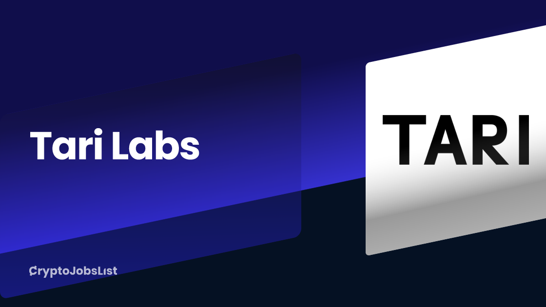 Tari Labs Jobs & Careers. 6 closed jobs Crypto Jobs List