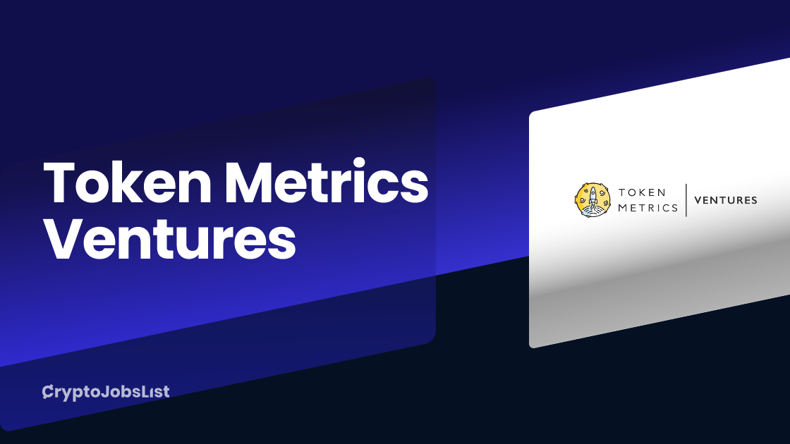 Token Metrics Ventures - Company Overview | April 2026
