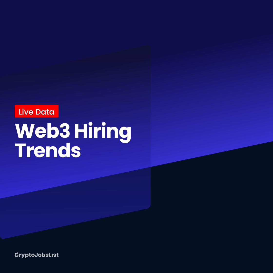 Web3 Hiring Trends — Live Data