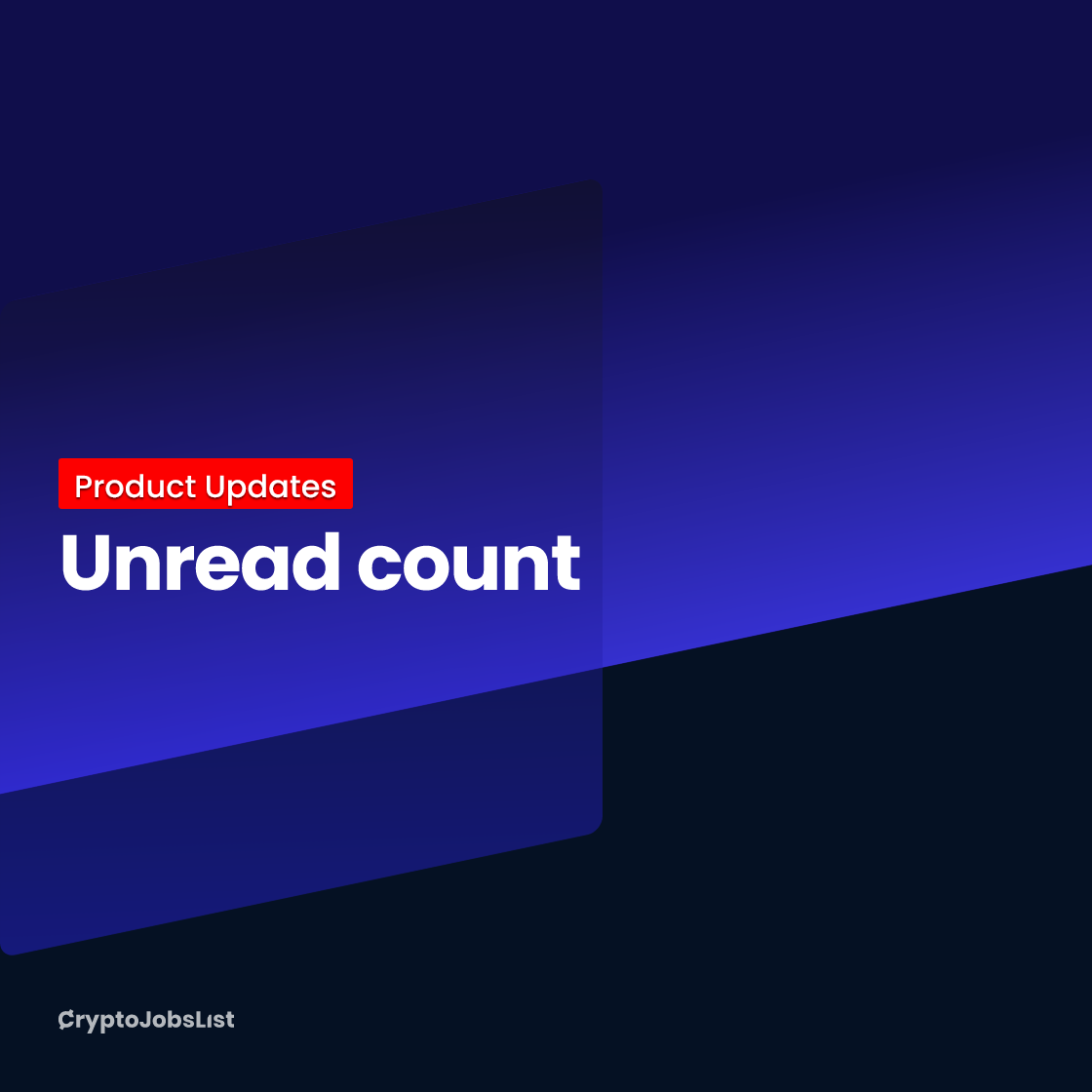 Unread count