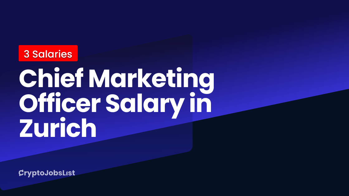Chief Marketing Officer Salary in Zurich in 2024 (Updated Daily