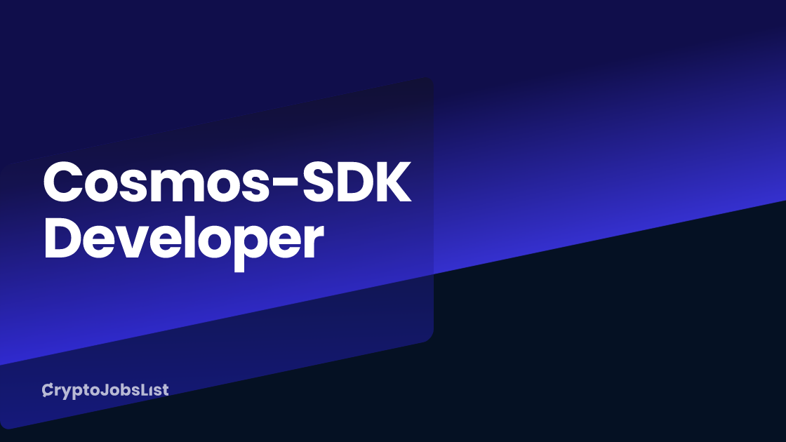 @bockee1 – Cosmos-SDK Developer in Alexandria, VA, USA | Remote, Part ...