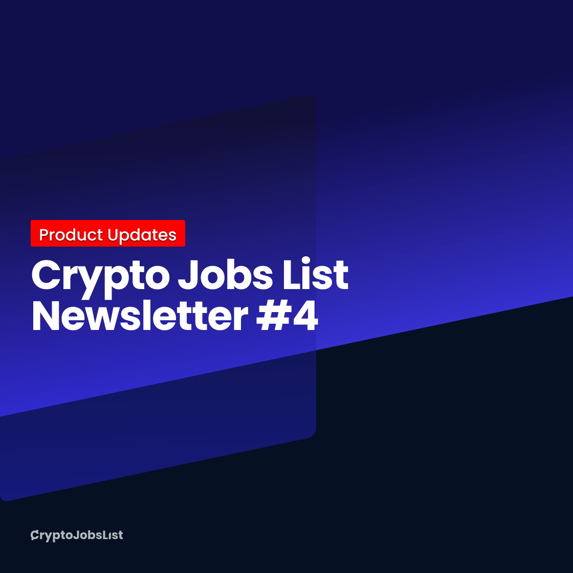 Crypto Jobs List Newsletter #4