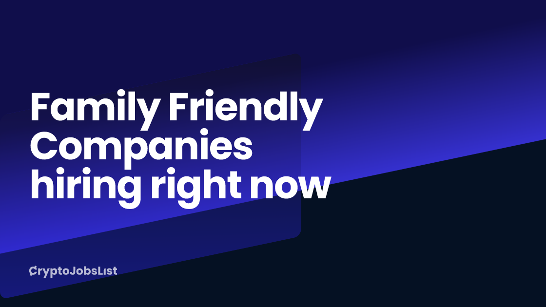 Family Friendly Companies hiring right now