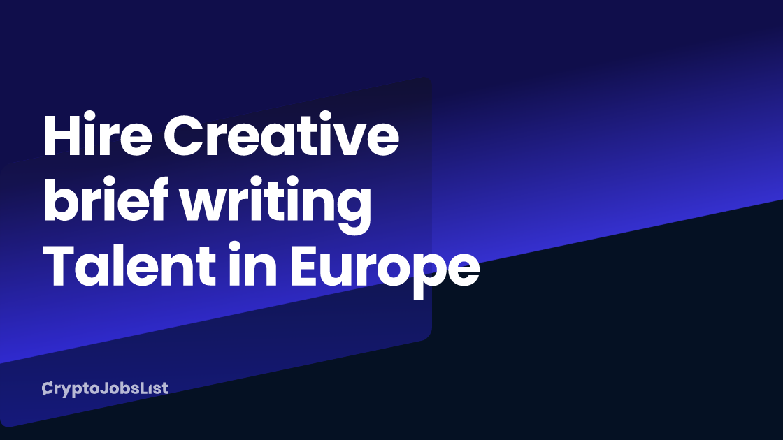 creative writing jobs in europe