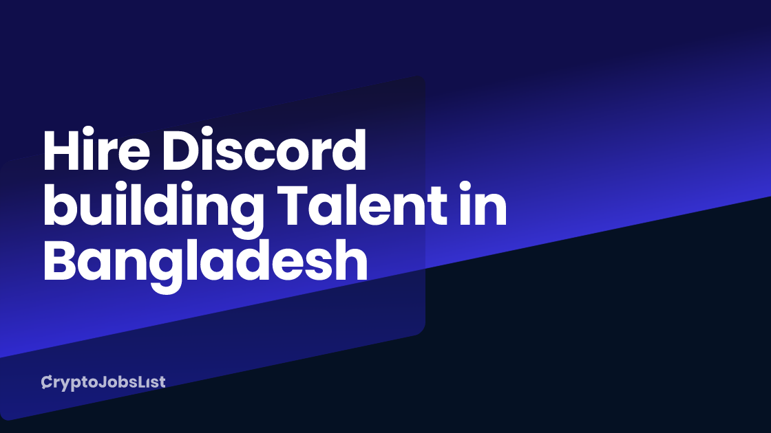 Discord building Talent For Hire in Bangladesh. Find and hire Top