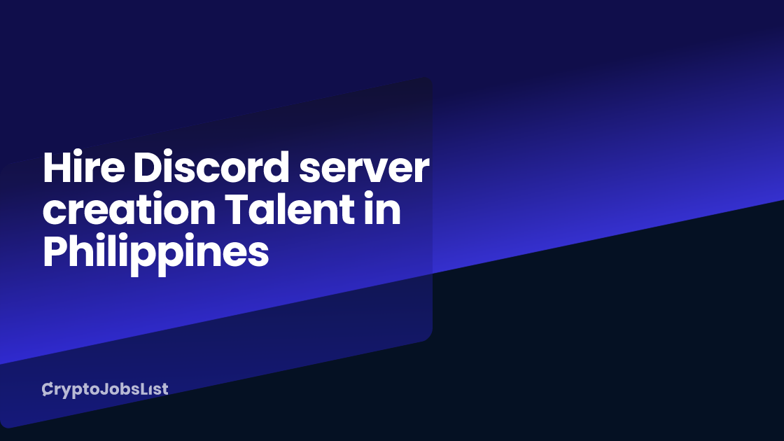 Discord server creation Talent For Hire in Philippines. Find and hire