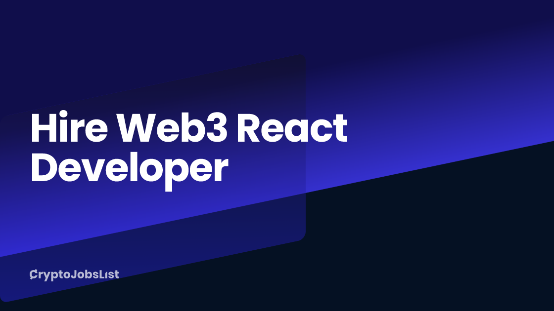 Hire a Web3 React Developer | 305+ Vetted Profiles (2026)