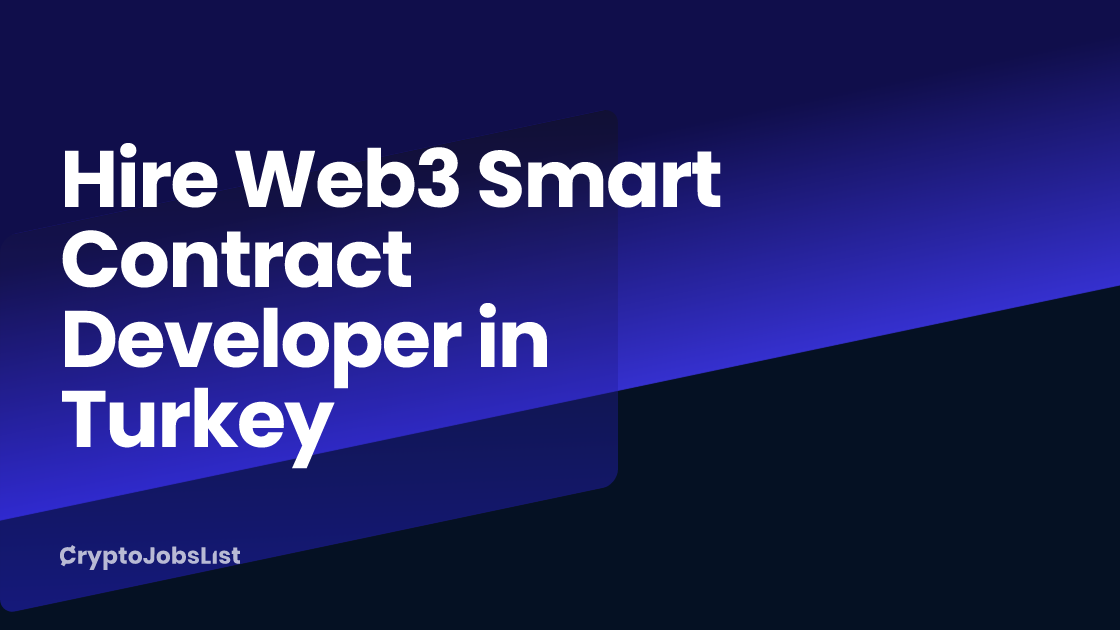 Turkey Software Developer Hire a Web3 Smart Contract Developer in Turkey | 5+ Vetted Profiles (2026)