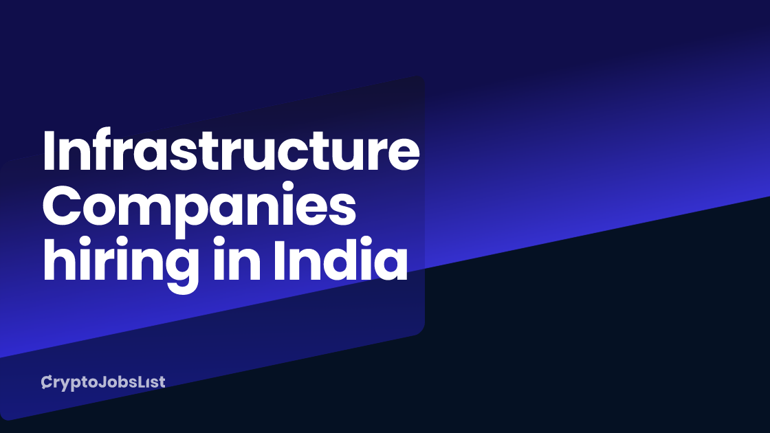 Infrastructure Companies hiring in India