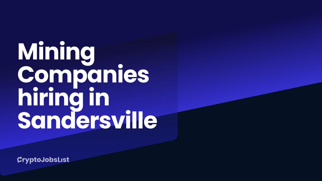 Mining Companies hiring in Sandersville