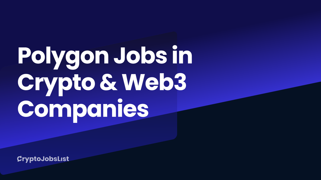 polygon crypto jobs