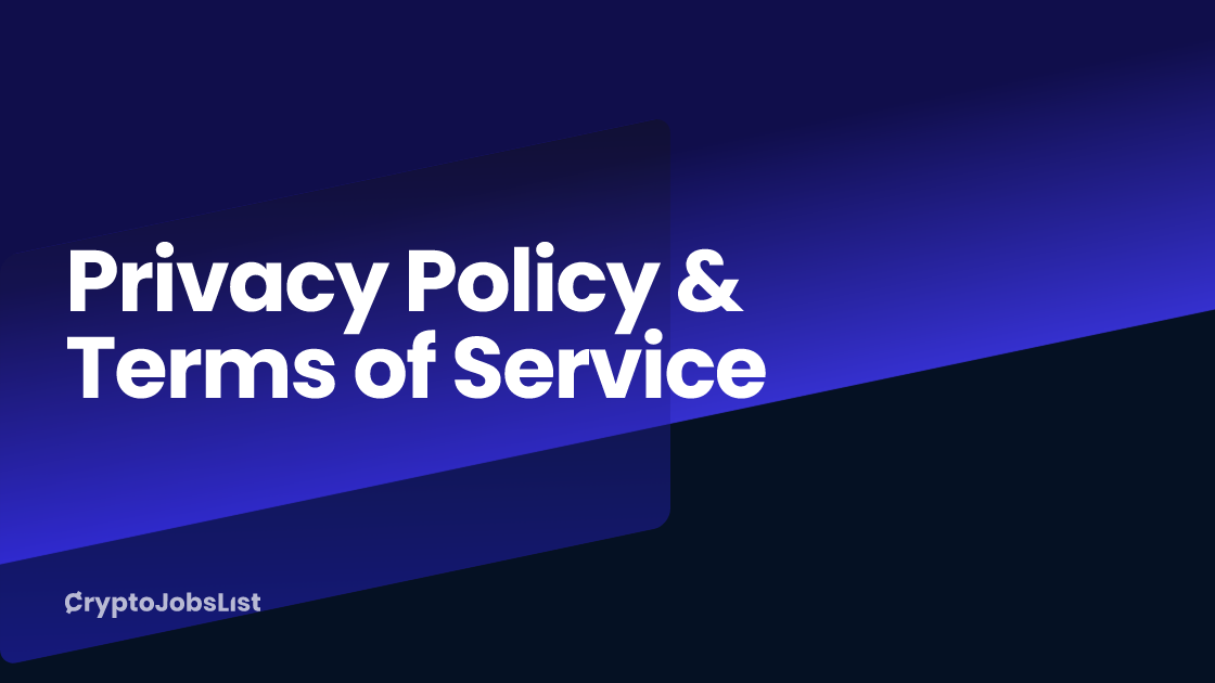 Privacy Policy & Terms of Service