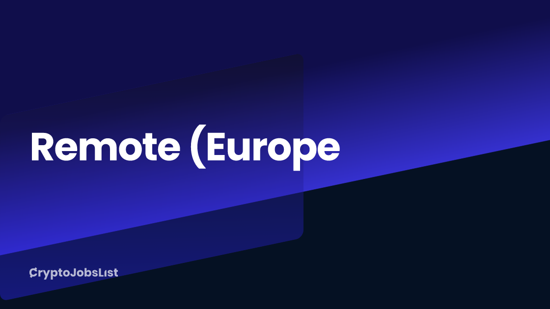 Remote (Europe) Companies hiring in Remote Working Asian Timezone