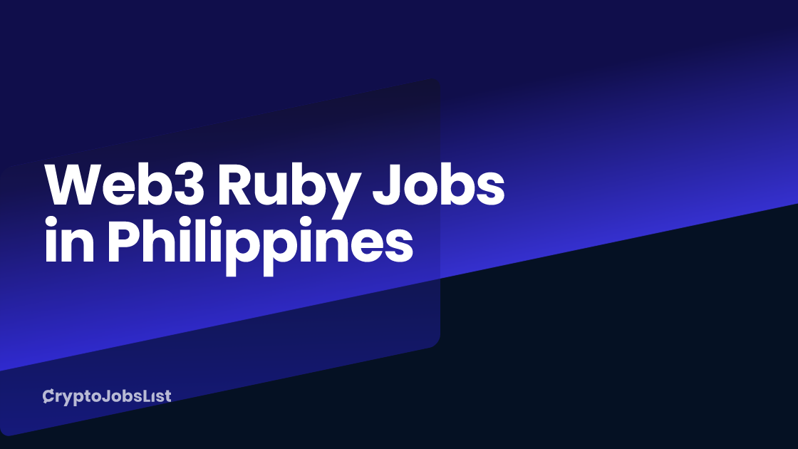 Web3 Ruby Jobs in Philippines