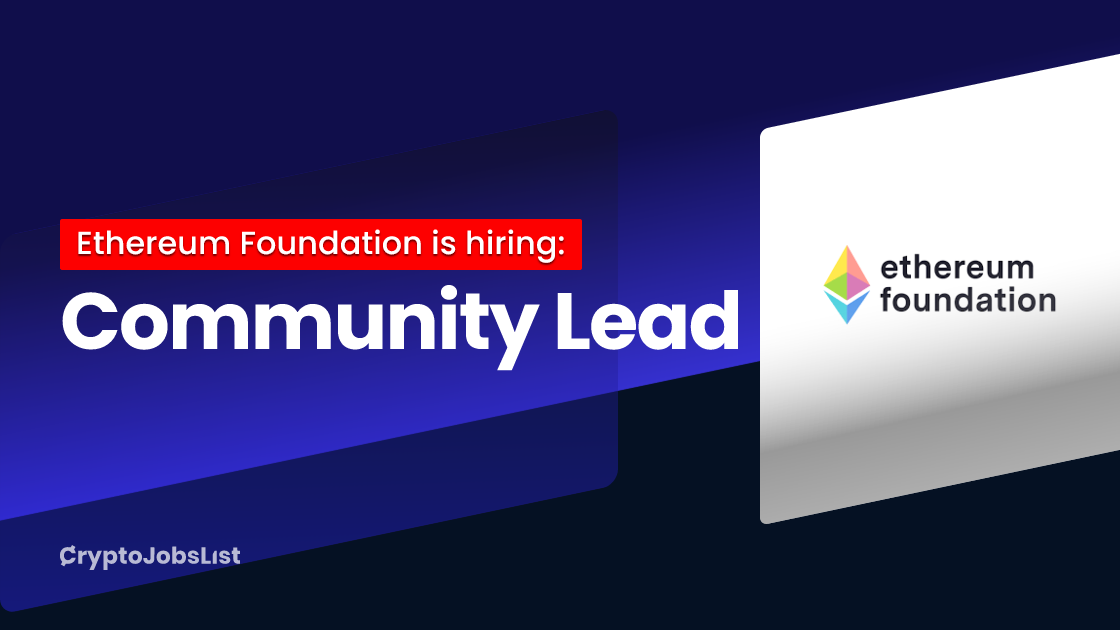 crypto community jobs