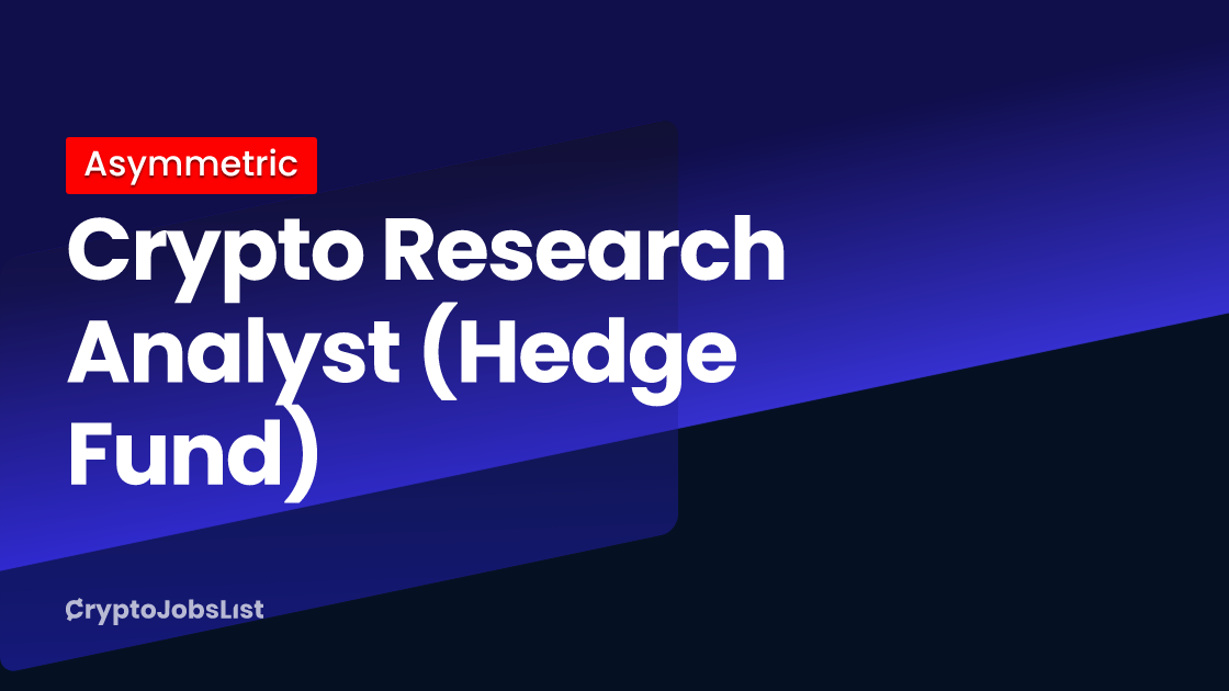 Crypto Research Jobs