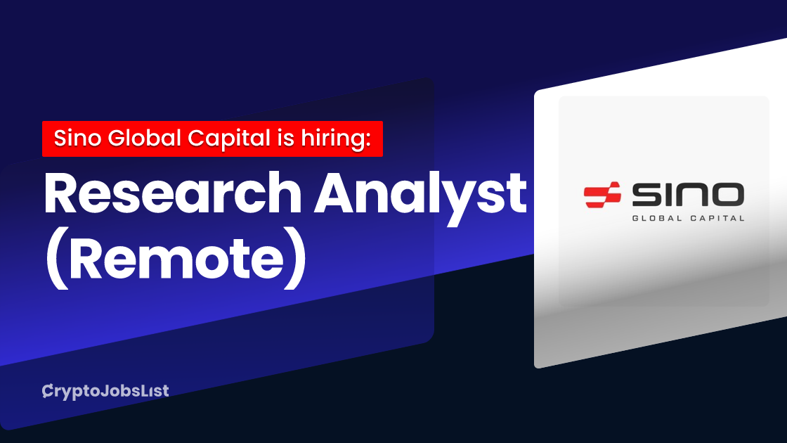 research analyst jobs crypto
